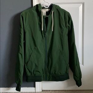 Green H&M jacket